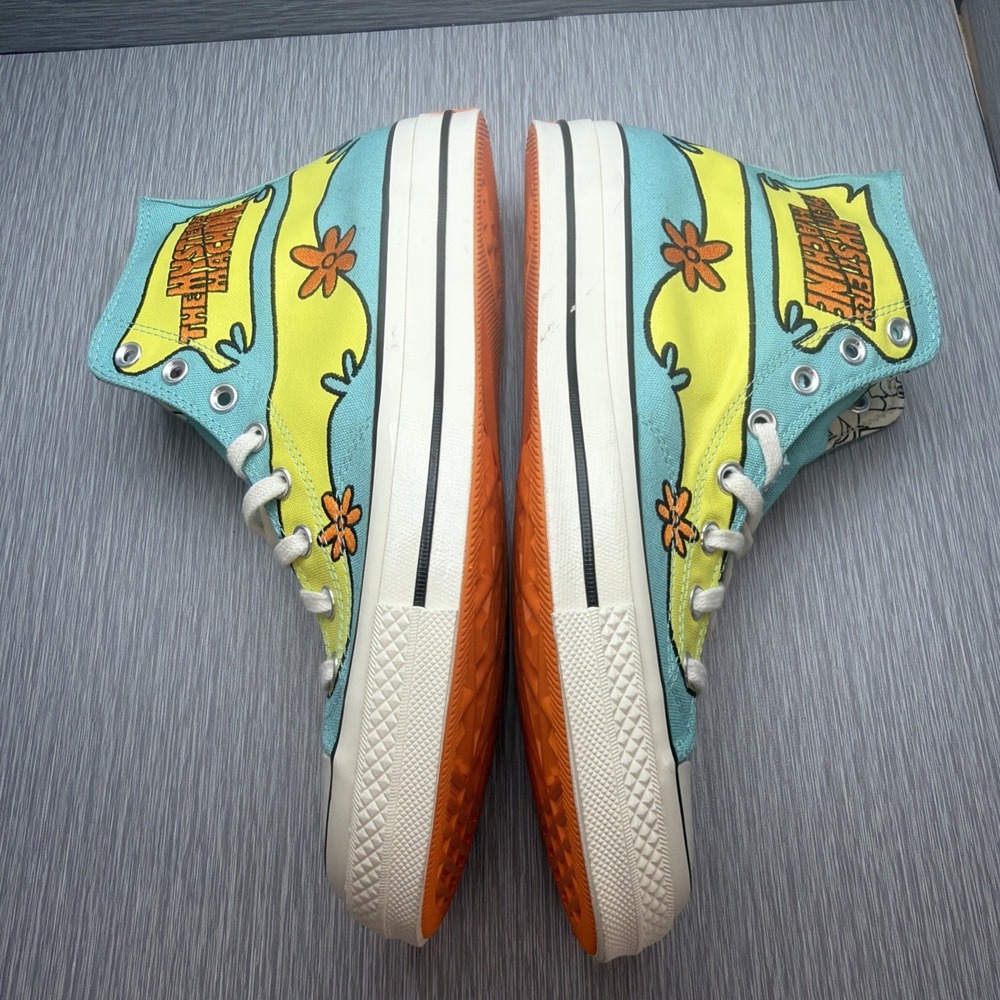 Converse Scooby Doo Chuck Taylor All Star 70 High Mystery Machine Mens 11.5 - Picture 7 of 10